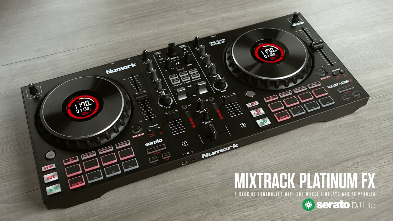 NUMARK ( ヌマーク ) MIXTRACK PLATINUM FX 4デッキ対応PCDJ