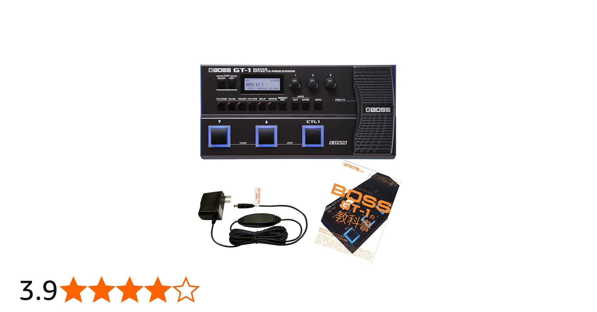 Amazon.co.jp: BOSS GT-1 マルチエフェクター 純正アダプター GT-1