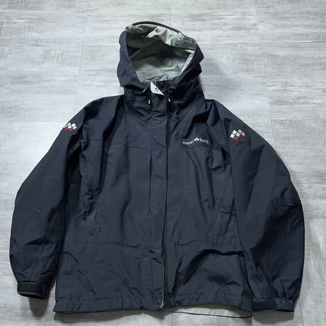 montbell モンベル 旧ロゴ GORE-TEX ドリューパーカー S