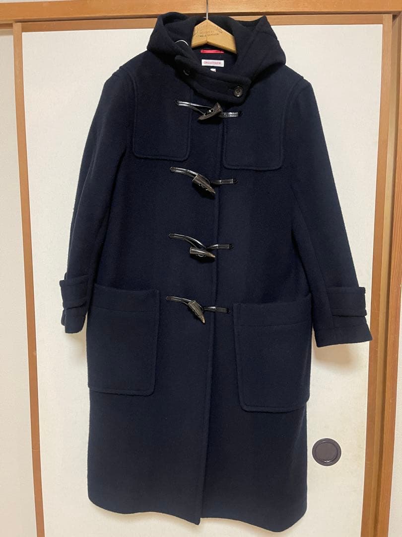 ドレステリア　ネイビー ダッフルコート ロング ドレステリア ネイビー ダッフルコート ロング - メルカリ